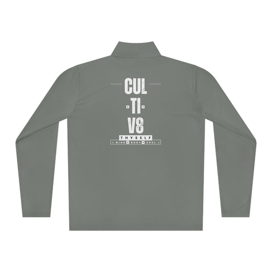 Bold Cultivat8ion Unisex Quarter-Zip Pullover