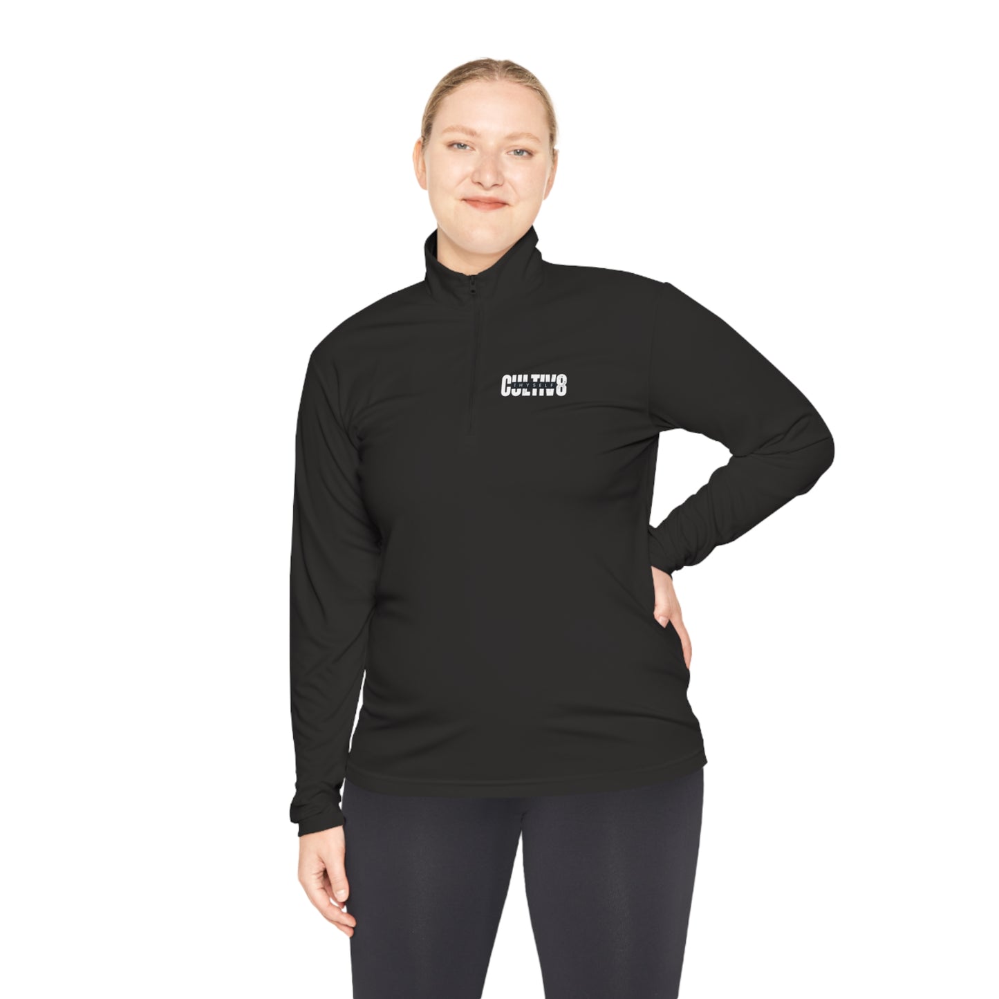 Bold Cultivat8ion Unisex Quarter-Zip Pullover