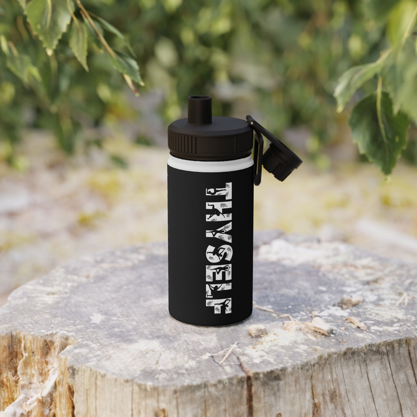 Stainless Steel Water Bottle, Sports Lid