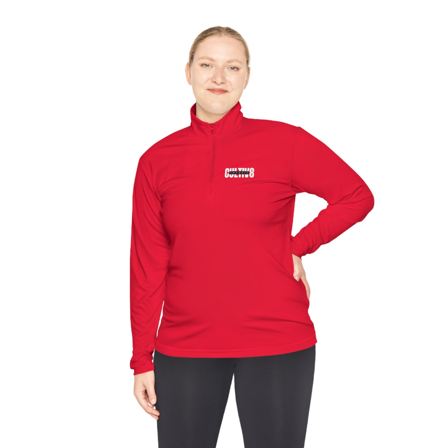 Bold Cultivat8ion Unisex Quarter-Zip Pullover