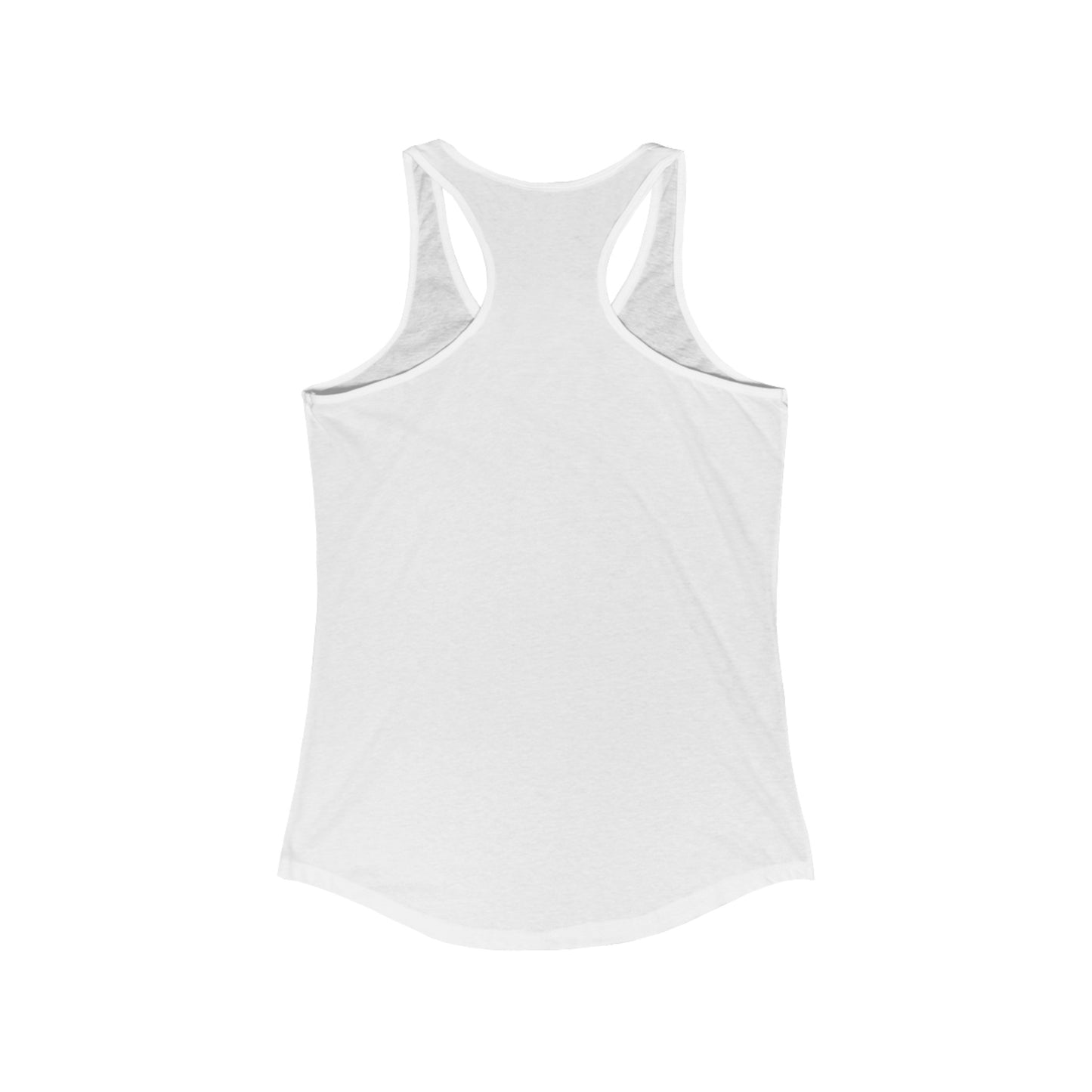 Copy of Copy of Lets GEt it Om_Pink Writig_Women's Ideal Racerback Tank