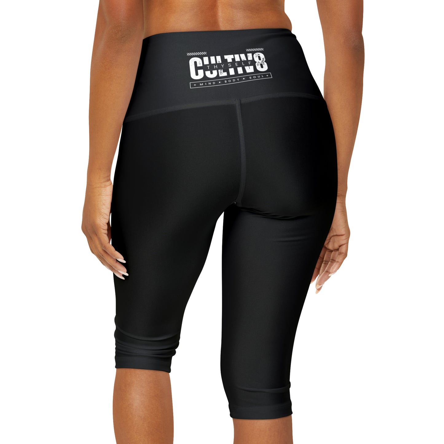 Bold and Beautiful Cultiv8 Yoga Capris (in Black)