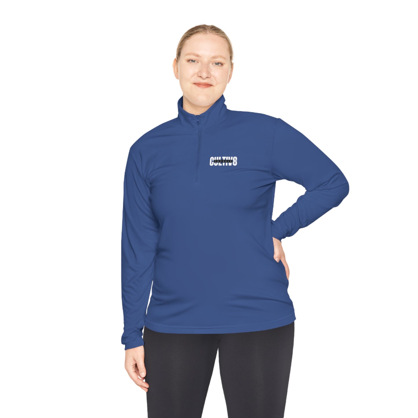 Bold Cultivat8ion Unisex Quarter-Zip Pullover