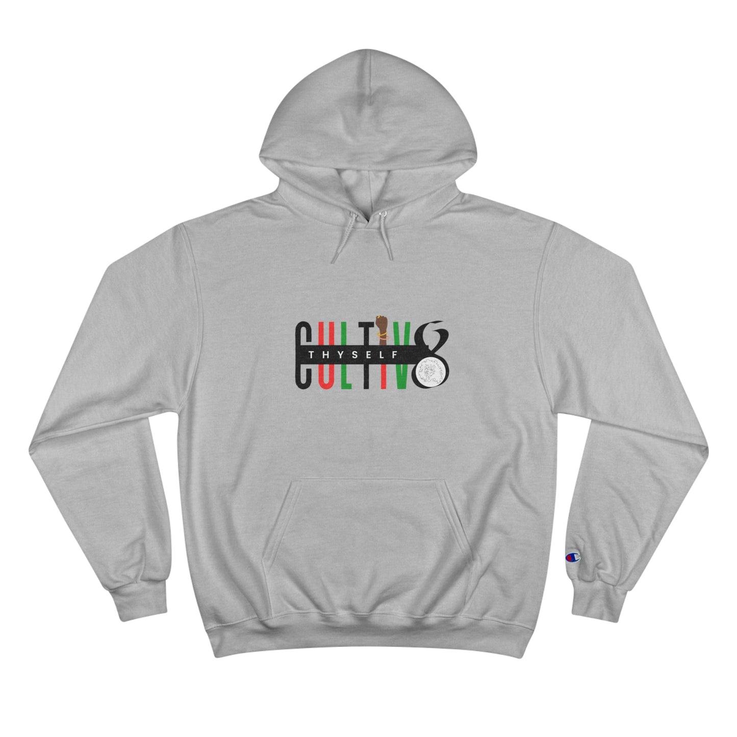 Cultiv8 Confidence: Black, Blessed, Beautiful Champion Hoodie