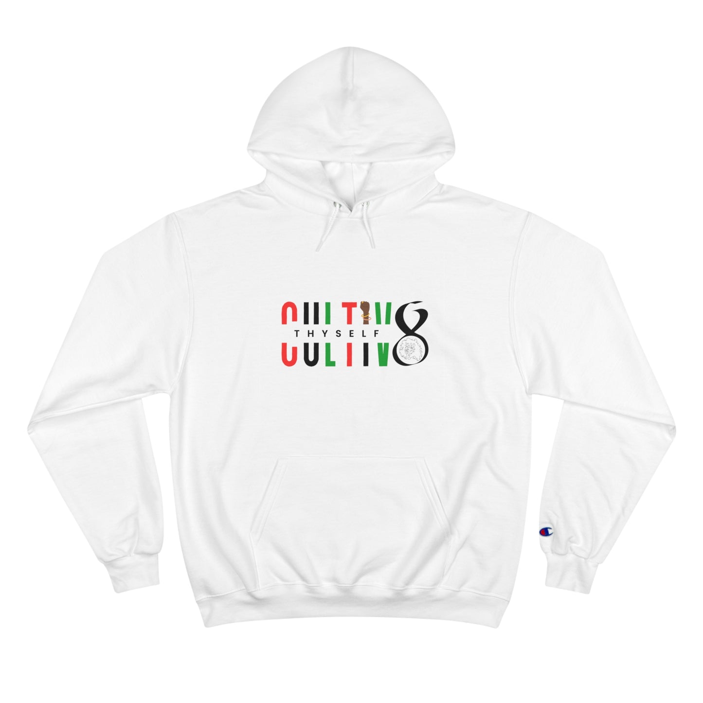 Cultiv8 Confidence: Black, Blessed, Beautiful Champion Hoodie