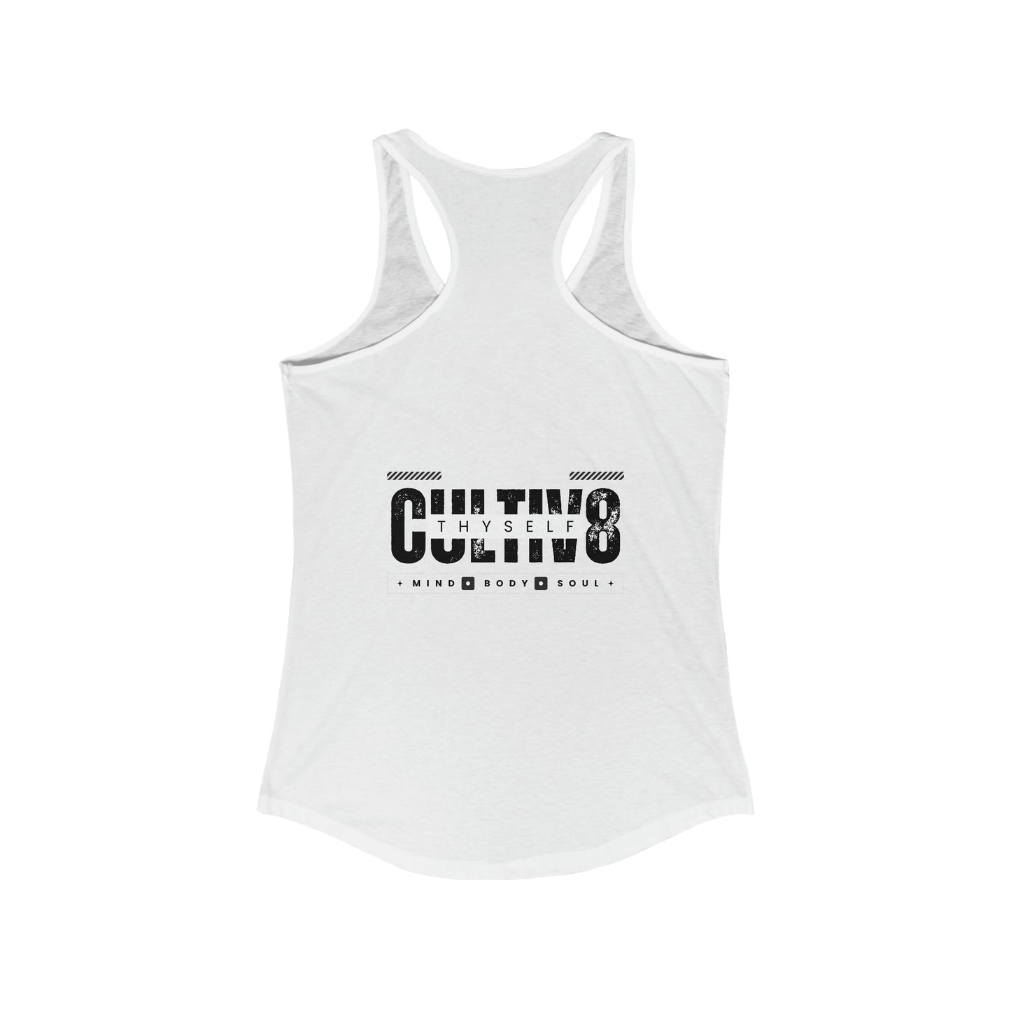 Bold Empowement: Cultiv8 Thyself Racerback Tank