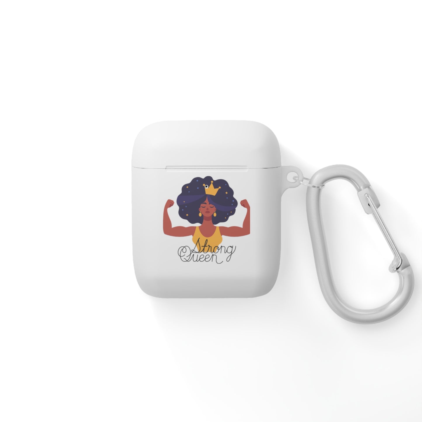 Royal Resilience: Strong Queen iPod Case (in white)